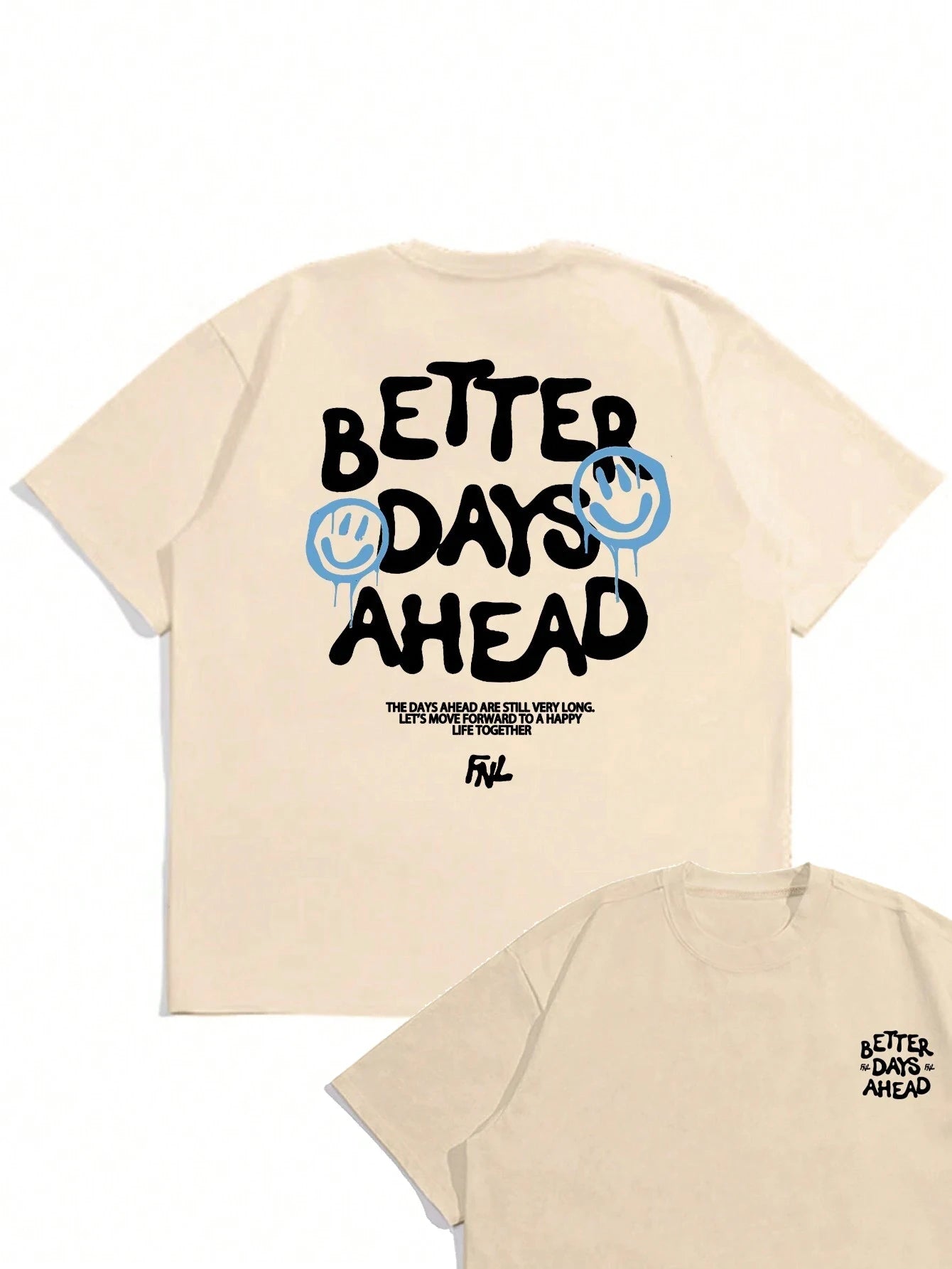 King Print - Better Days Oversized Tee