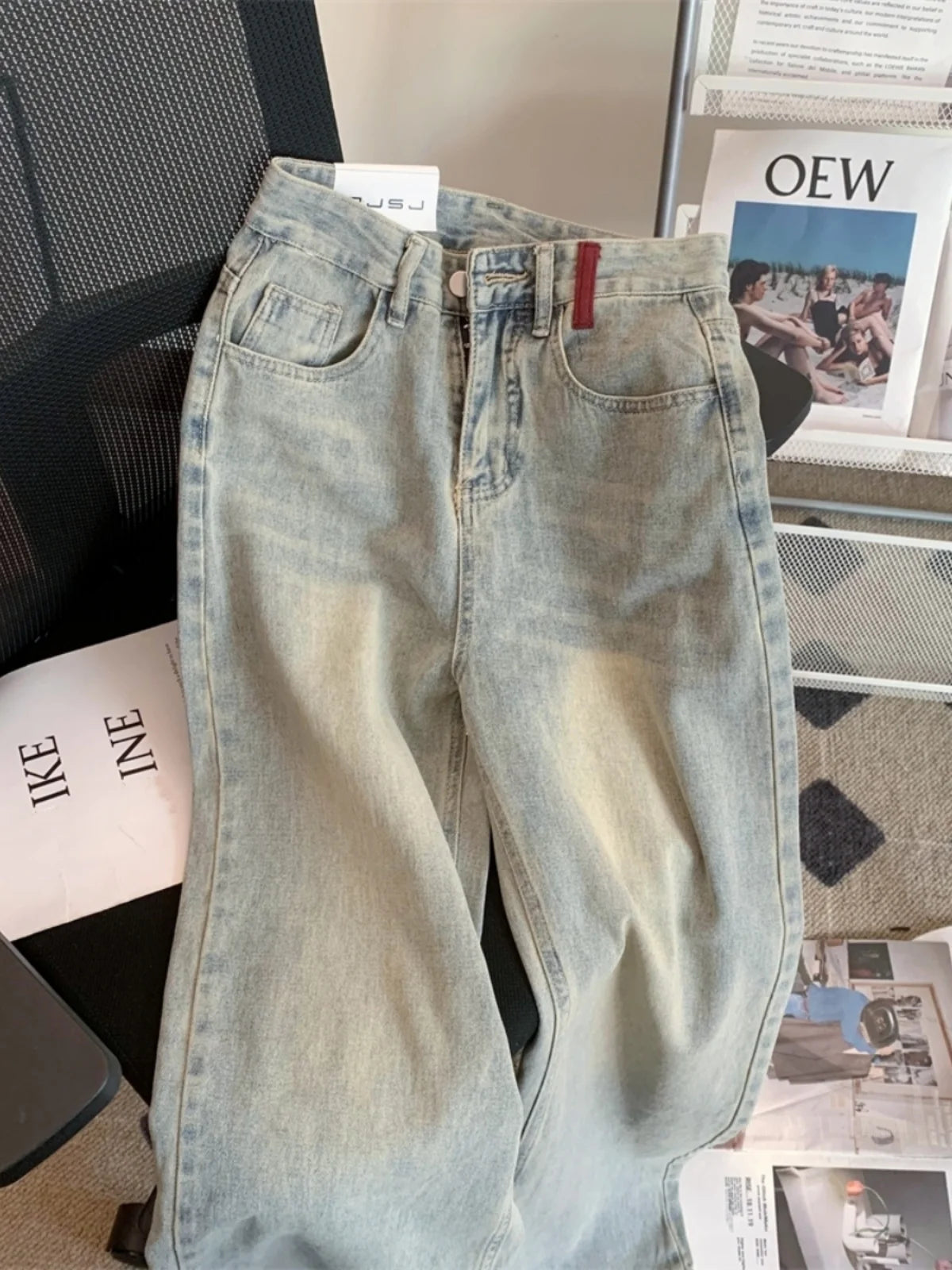 Harajuku Vintage Loose Jeans
