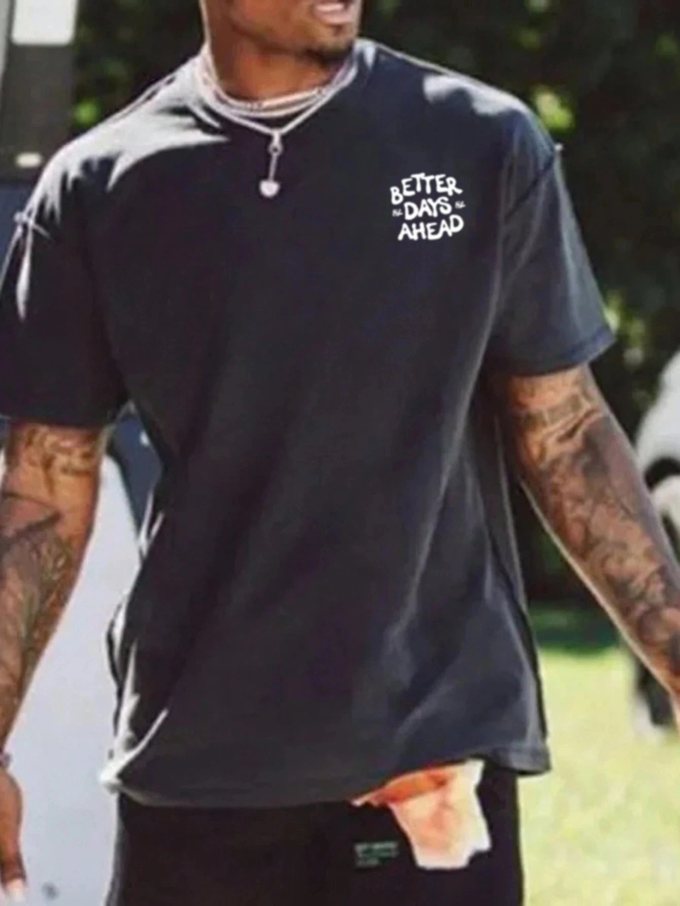 King Print - Better Days Oversized Tee