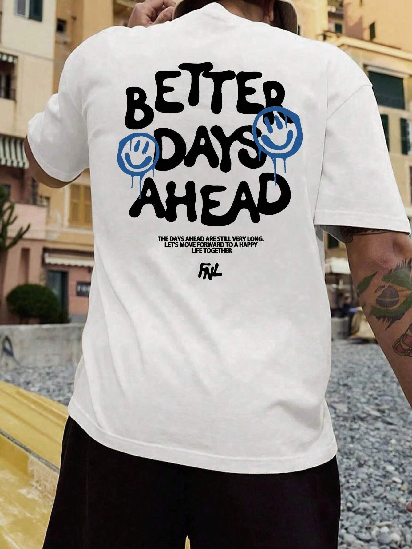 King Print - Better Days Oversized Tee