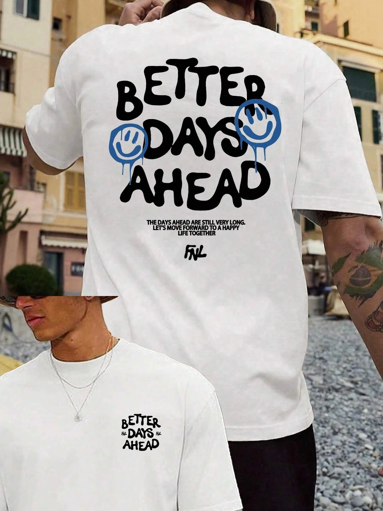 King Print - Better Days Oversized Tee