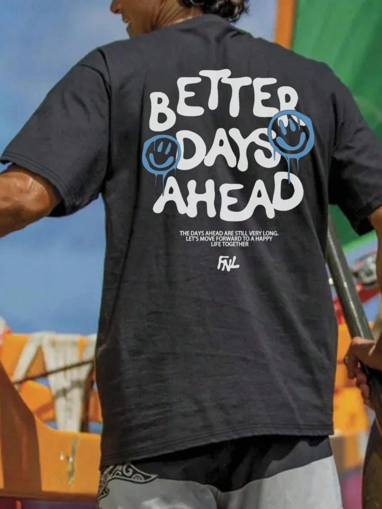 King Print - Better Days Oversized Tee