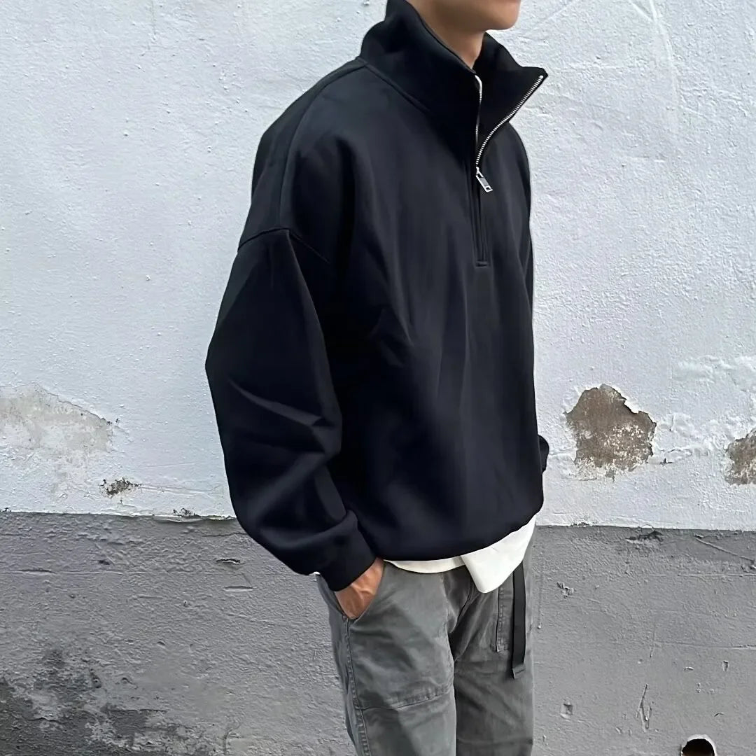Essential Quarter-Zip Sweatshirt
