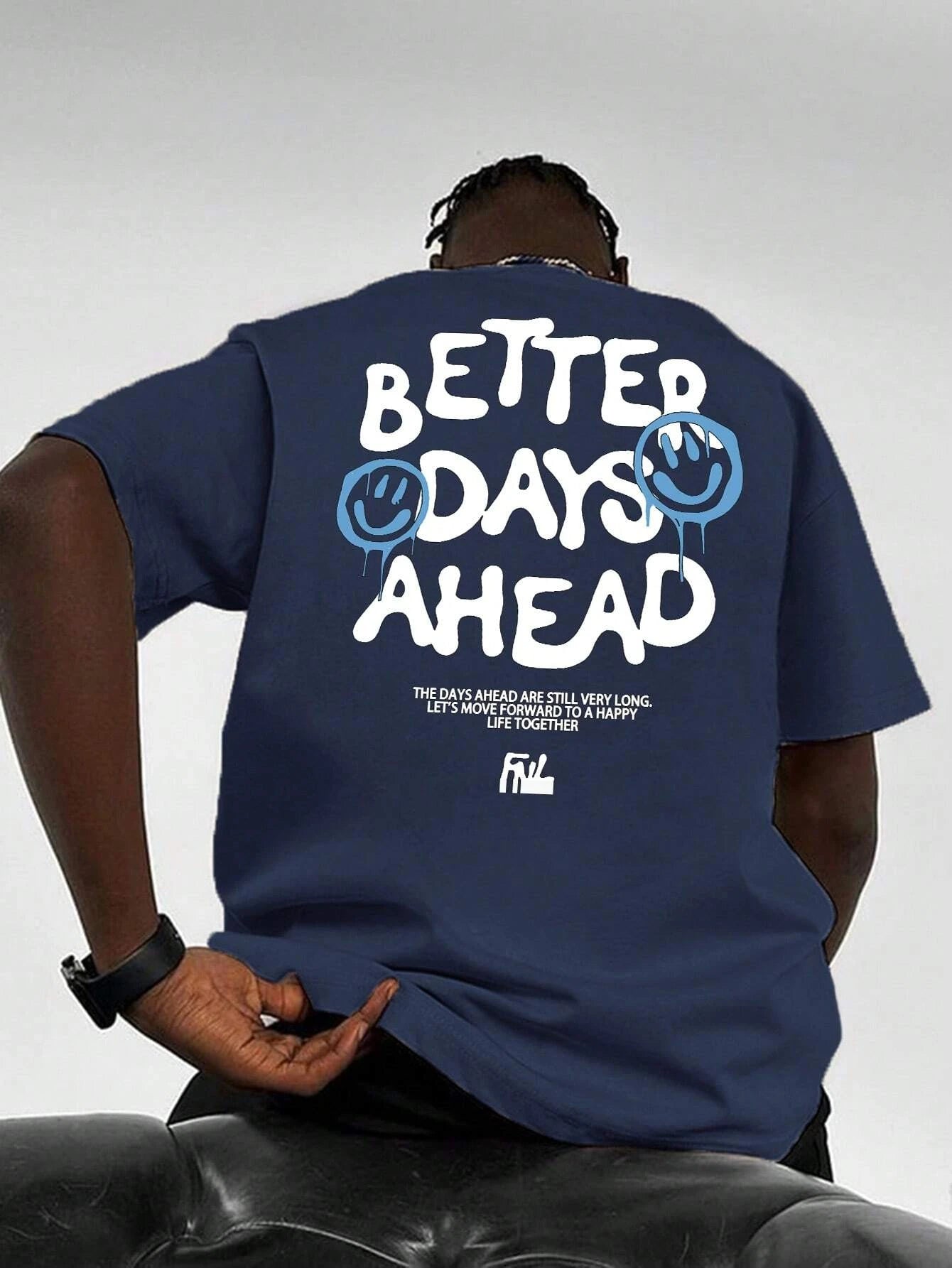 King Print - Better Days Oversized Tee