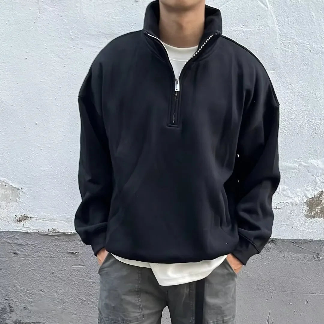 Essential Quarter-Zip Sweatshirt