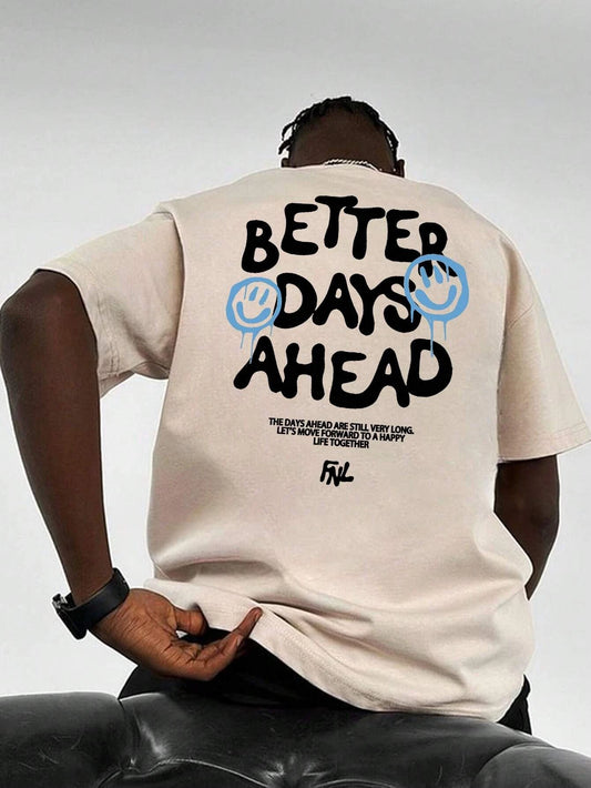 King Print - Better Days Oversized Tee