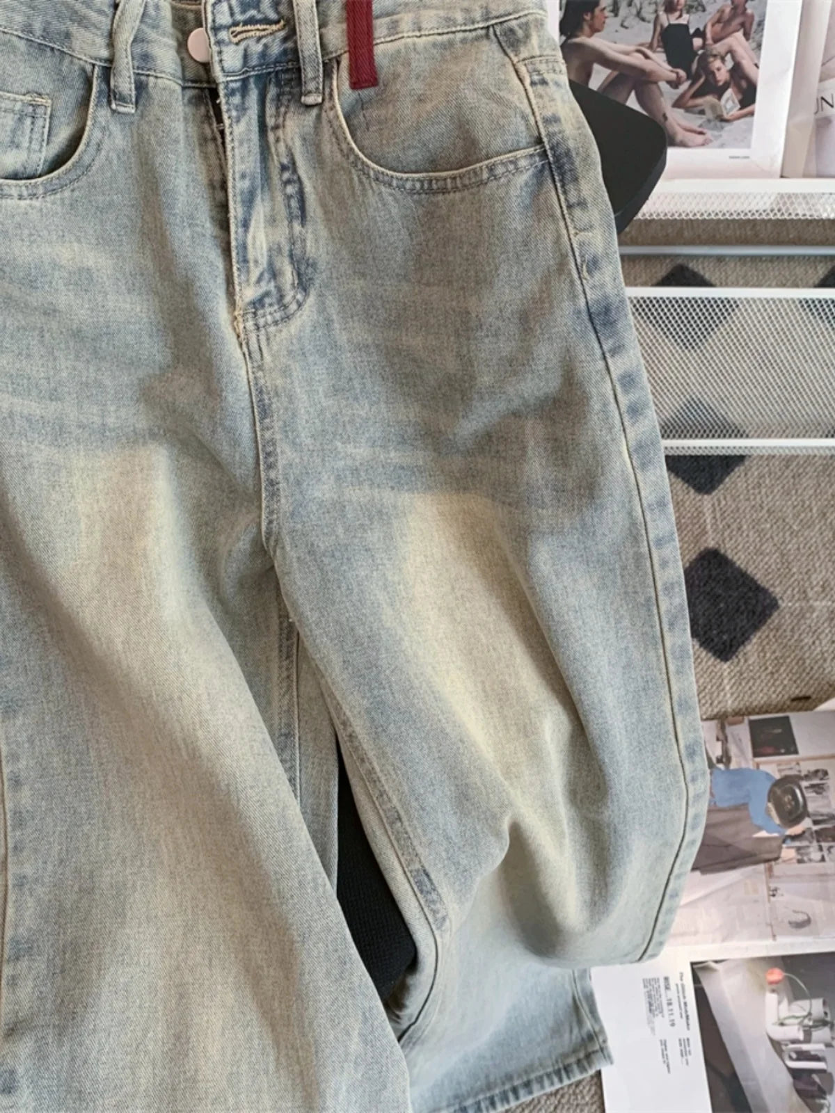 Harajuku Vintage Loose Jeans